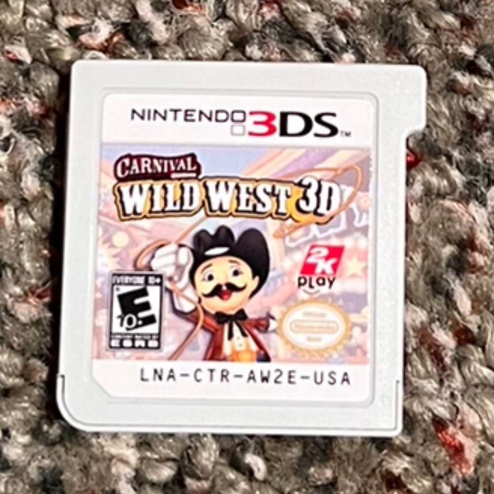 Carnival Wild West 3D Nintendo 3DS game